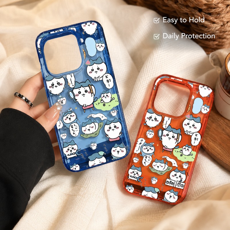 Phone Accessories Box Set - Cute Chiikawa TPU Protective Phone Case