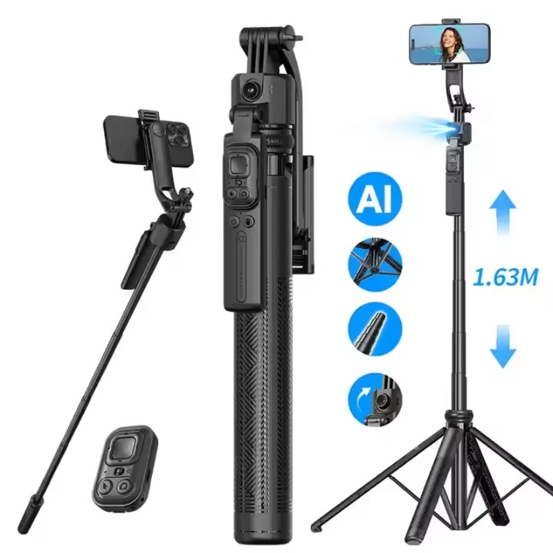 C17 Foldable AI Face Tracking  - Selfie Stick Tripod recensione e prezzo