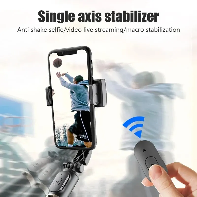 Q08 Handheld Gimbal Stabilisat - Selfie Stick Tripod recensione e prezzo