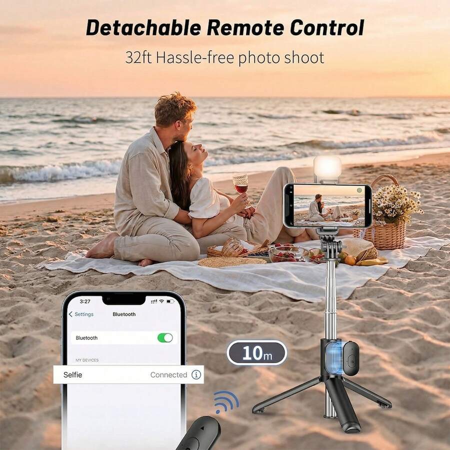 70 Inch Extendable Selfie Stic - Selfie Stick Tripod recensione e prezzo