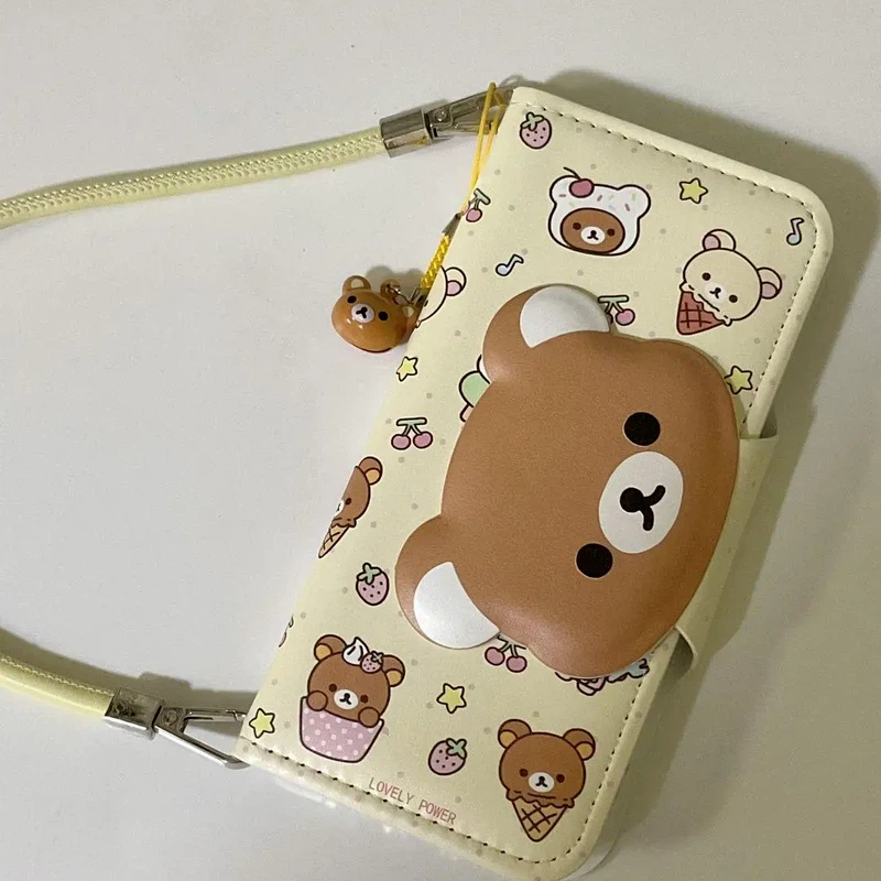 Rilakkuma Cute Cartoon Flip Le - Phone Accessories Box Set recensione e prezzo