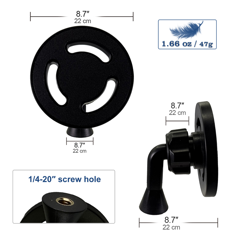 Magnetic Tripods Mount Adapter - Selfie Stick Tripod recensione e prezzo