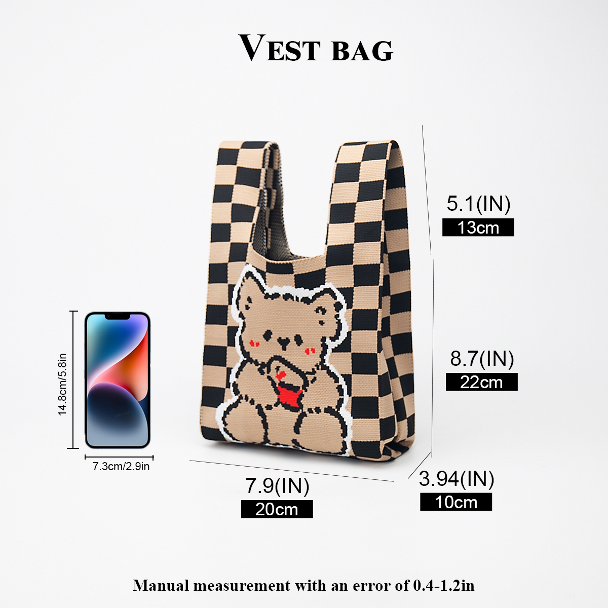 Cute Knitted Handbag for Girls - Phone Accessories China recensione e prezzo