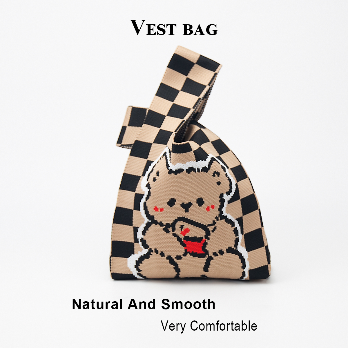 Cute Knitted Handbag for Girls - Phone Accessories China recensione e prezzo
