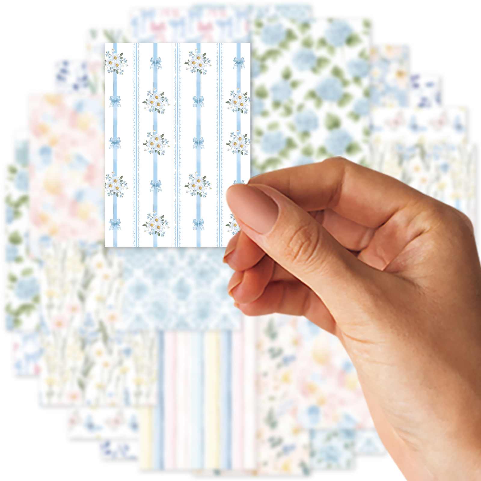 Etori Life Misty Blue Floral 3 - Phone Accessories Background recensione e prezzo