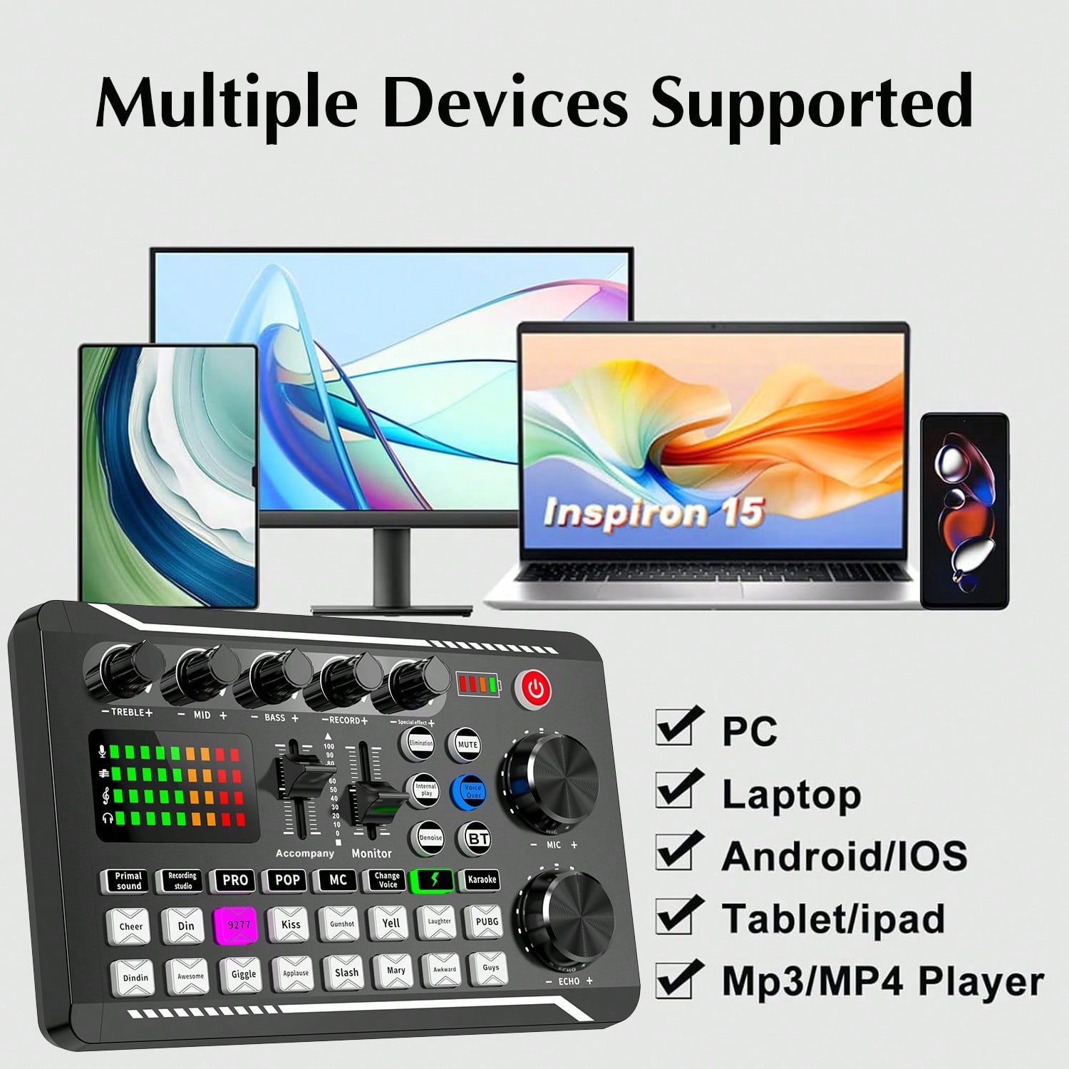 Podcast Equipment Kit With Aud - Phone Accessories Online recensione e prezzo