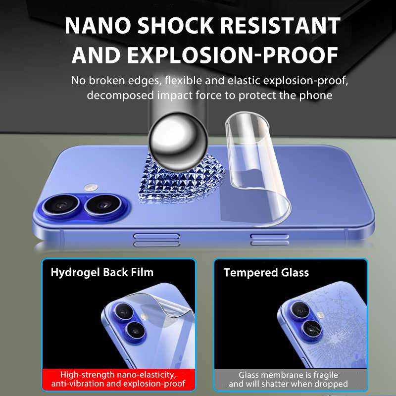 4-1Pcs Back Hydrogel Film For  - Phone Accessories Online recensione e prezzo