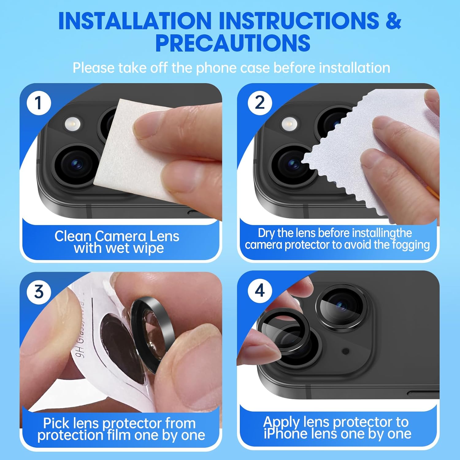 Tempered Glass Camera Lens Pro - Phone Accessories Online recensione e prezzo