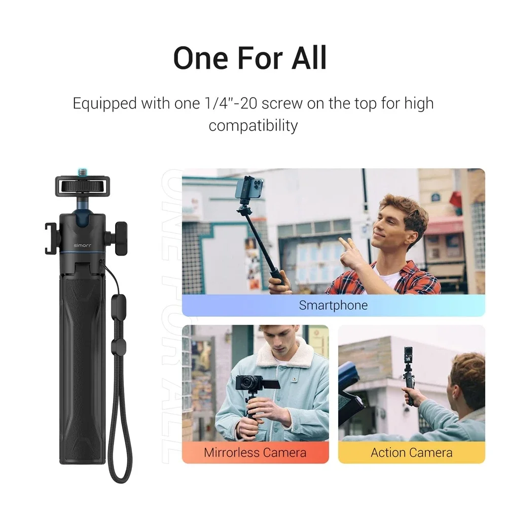 2026 In stock SmallRig Vigor B - Selfie Stick Tripod recensione e prezzo