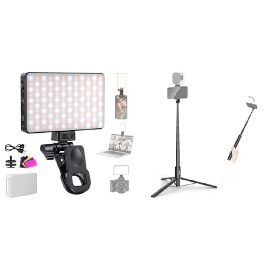 Basics BL120B LED Selfie Phone - Selfie Stick Tripod recensione e prezzo