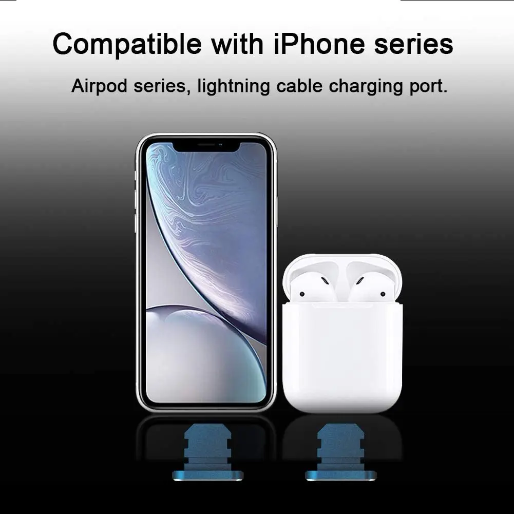 2pcs Metal Dust plug Charging  - Phone Accessories Online recensione e prezzo