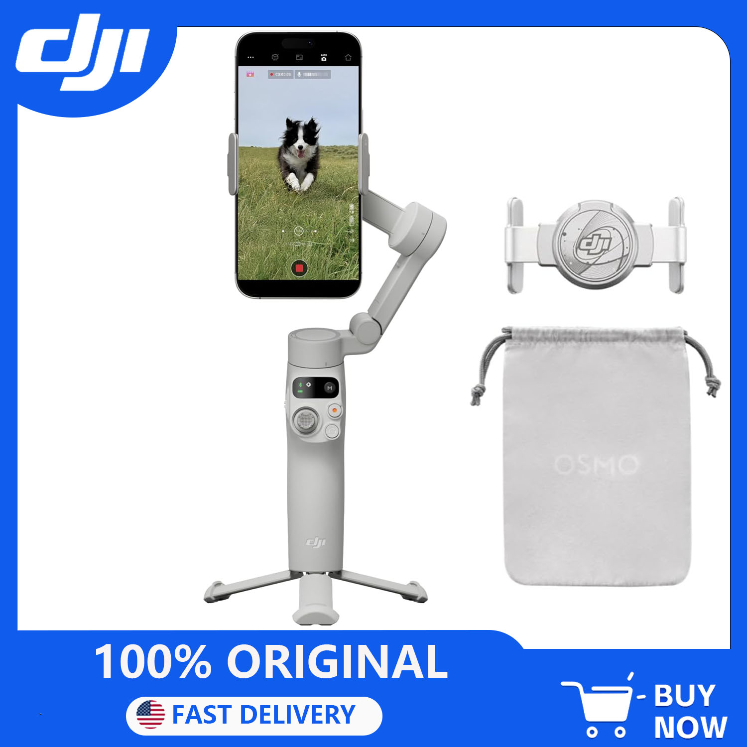 DJI Osmo Mobile 7 Gimbal Stabi - Selfie Stick Tripod recensione e prezzo