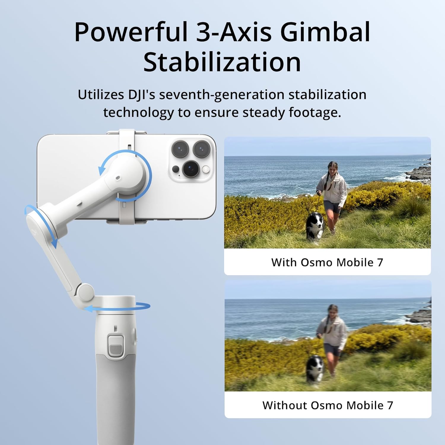 DJI Osmo Mobile 7 Gimbal Stabi - Selfie Stick Tripod recensione e prezzo