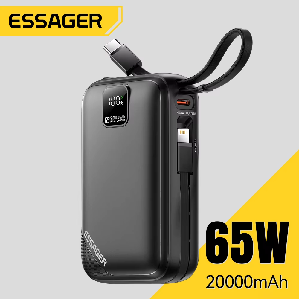 Essager 65W 20000mAh Power Ban - Portable Charger 20000Mah recensione e prezzo