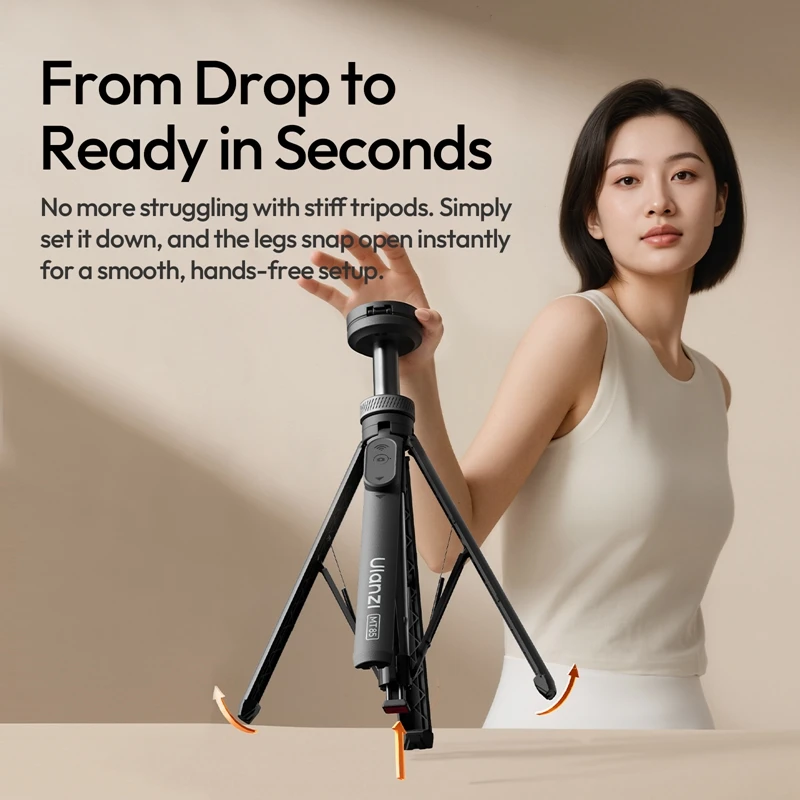 Original Ulanzi MT85 Magnetic  - Selfie Stick Tripod recensione e prezzo