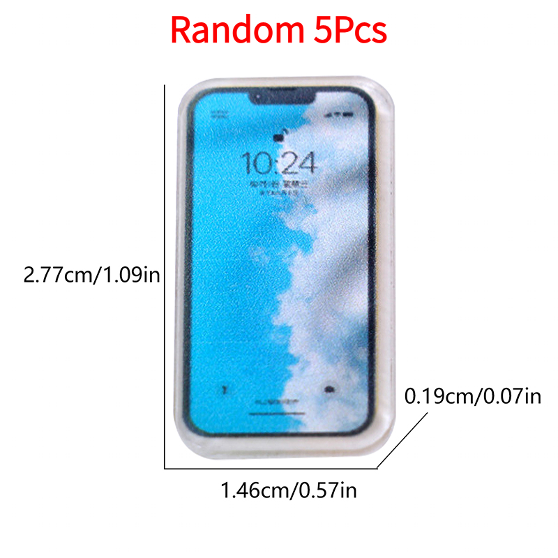 Random 5Pcs 1:12 Dollhouse Min - Phone Accessories Europe recensione e prezzo