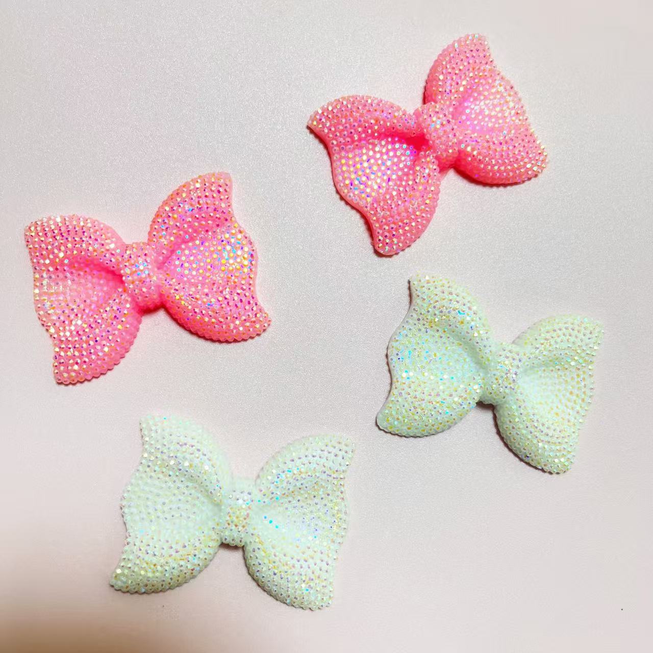 1Pcs Y2K Kawaii Bling Pink Bow - Phone Accessories Logo Design recensione e prezzo