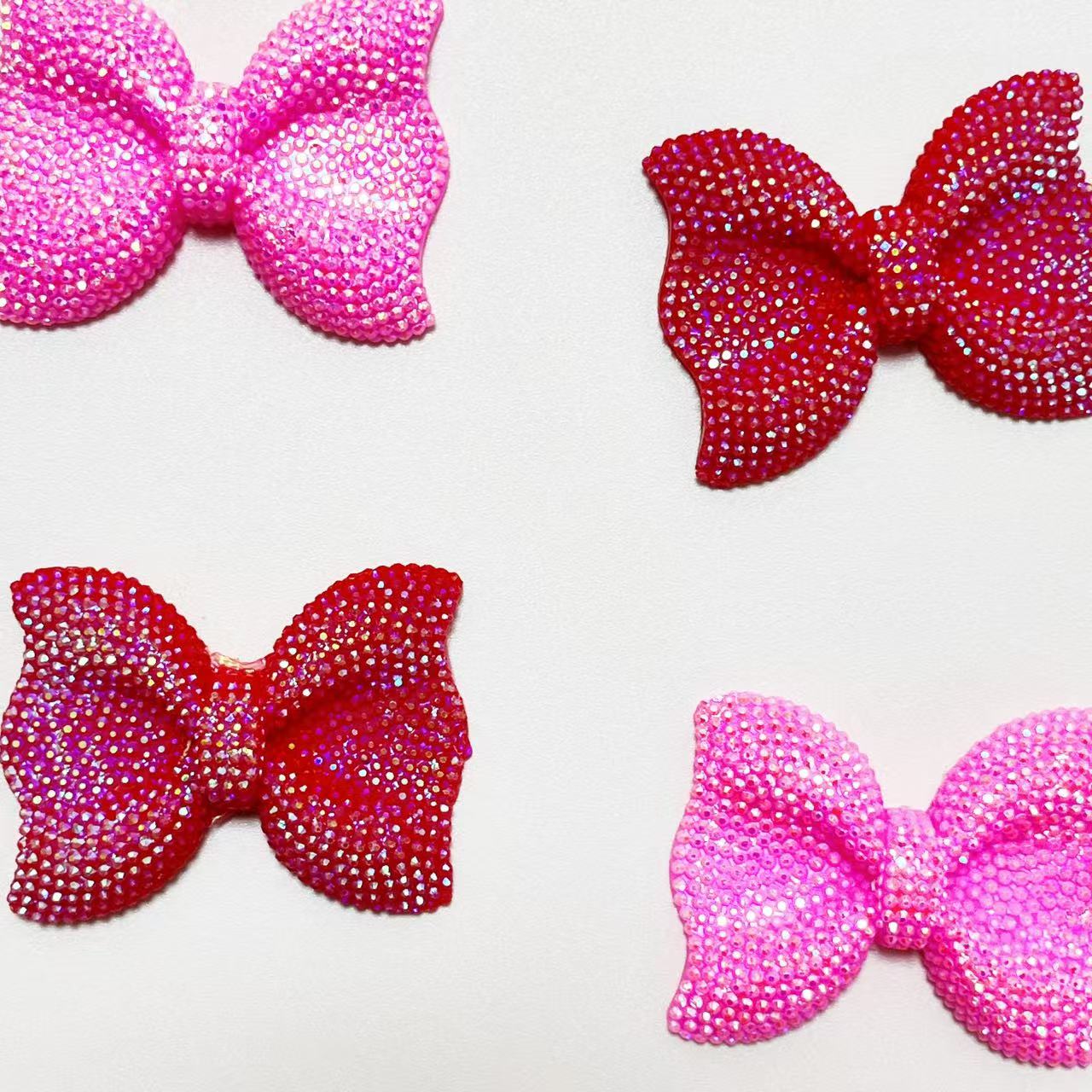 1Pcs Y2K Kawaii Bling Pink Bow - Phone Accessories Logo Design recensione e prezzo