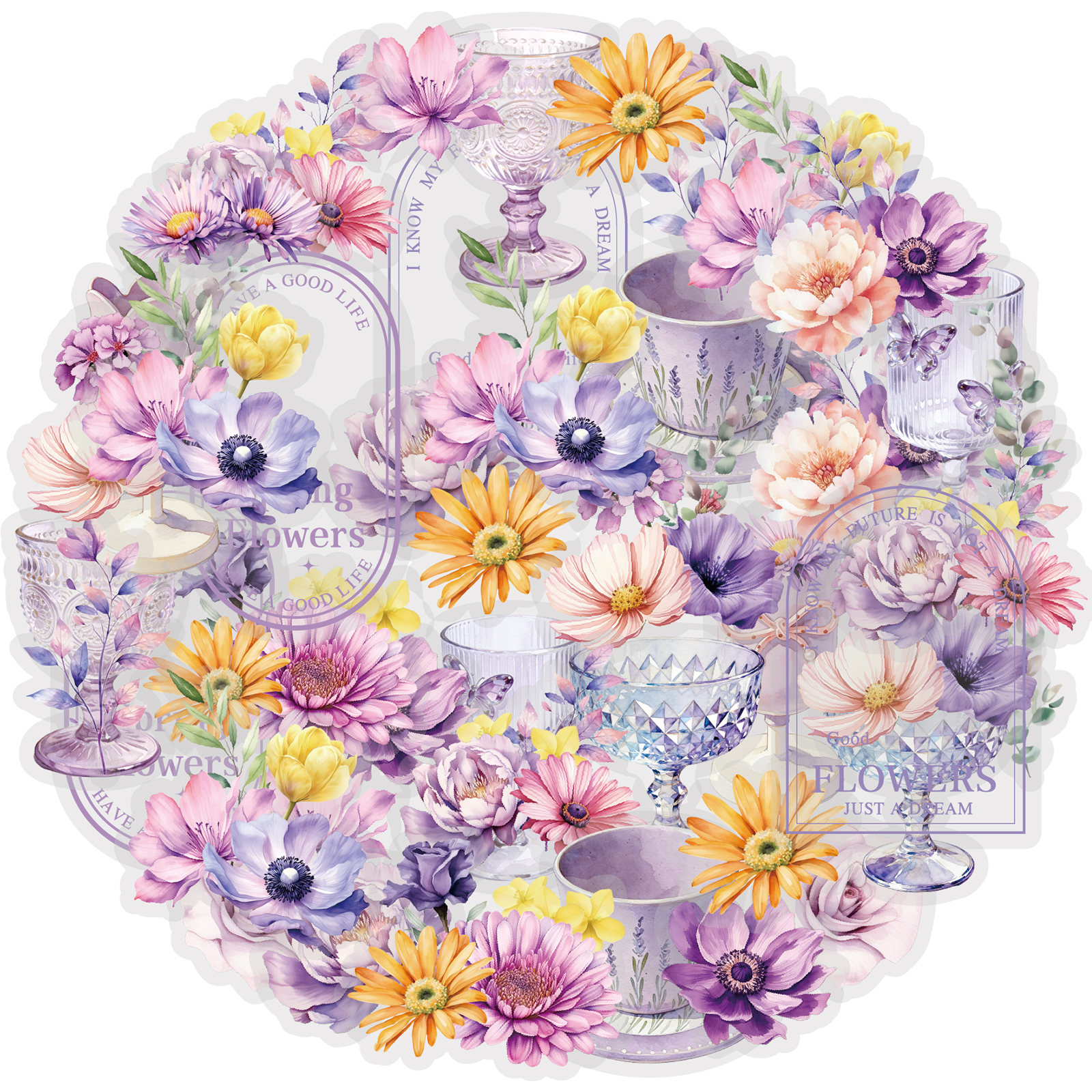 Etori Life Purple Iris 20Pcs V - Phone Accessories Background recensione e prezzo