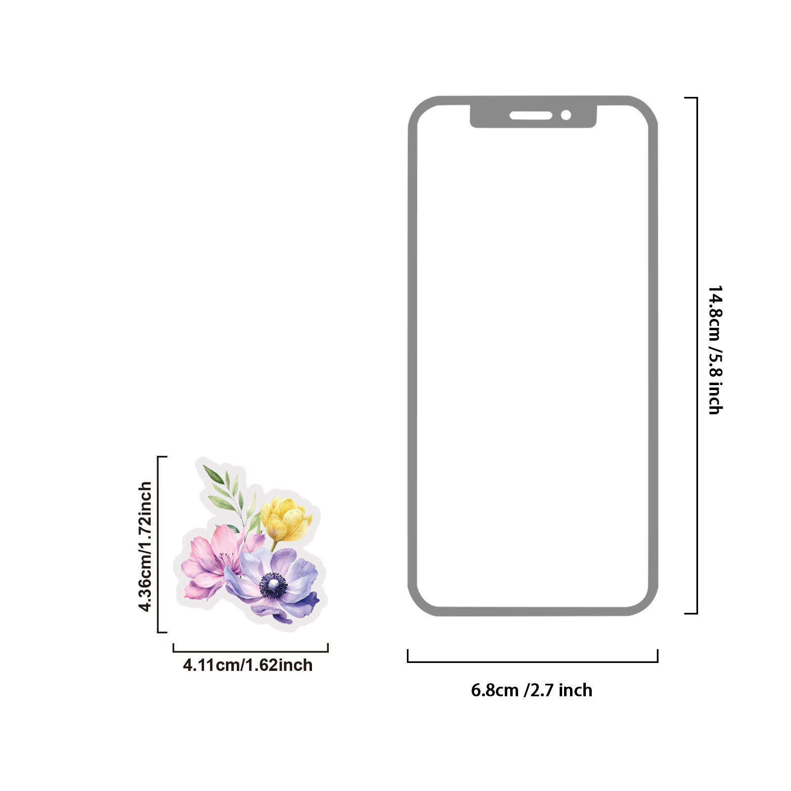 Etori Life Purple Iris 20Pcs V - Phone Accessories Background recensione e prezzo