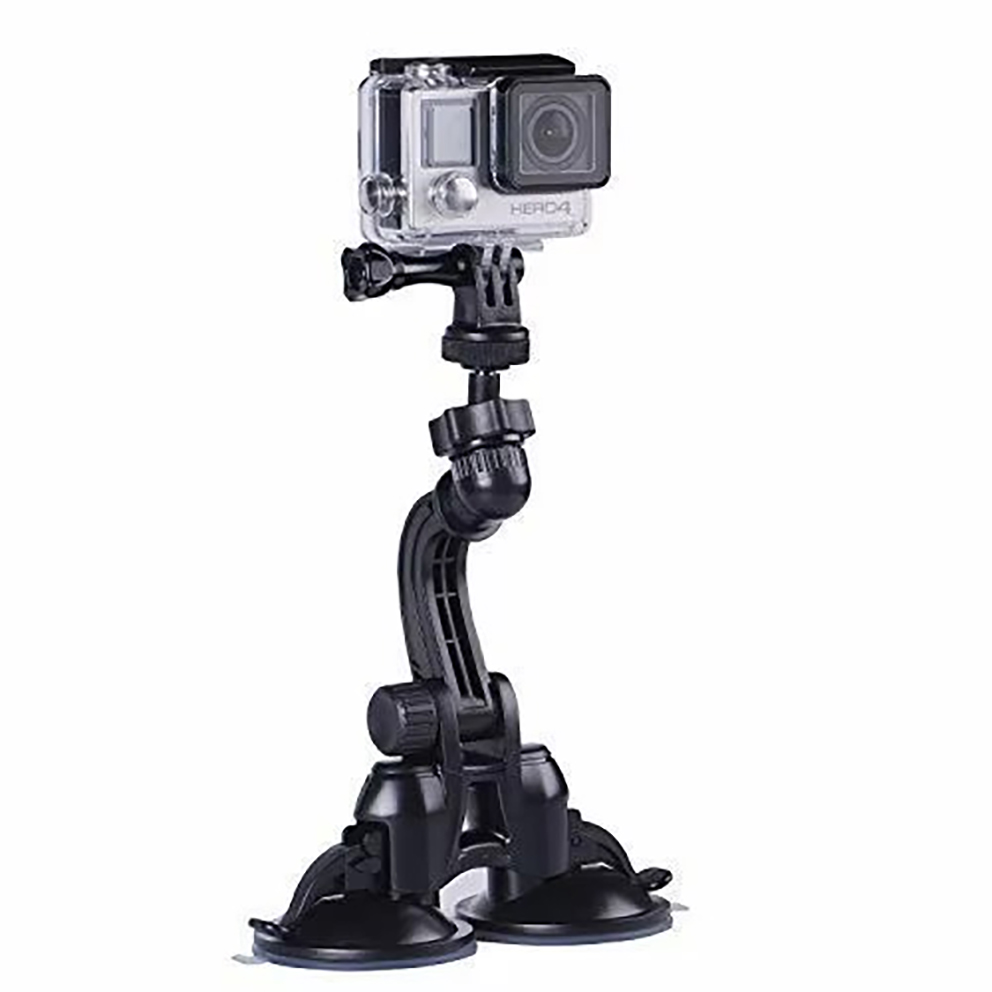Double Suction Cup Mount with  - Selfie Stick Tripod recensione e prezzo
