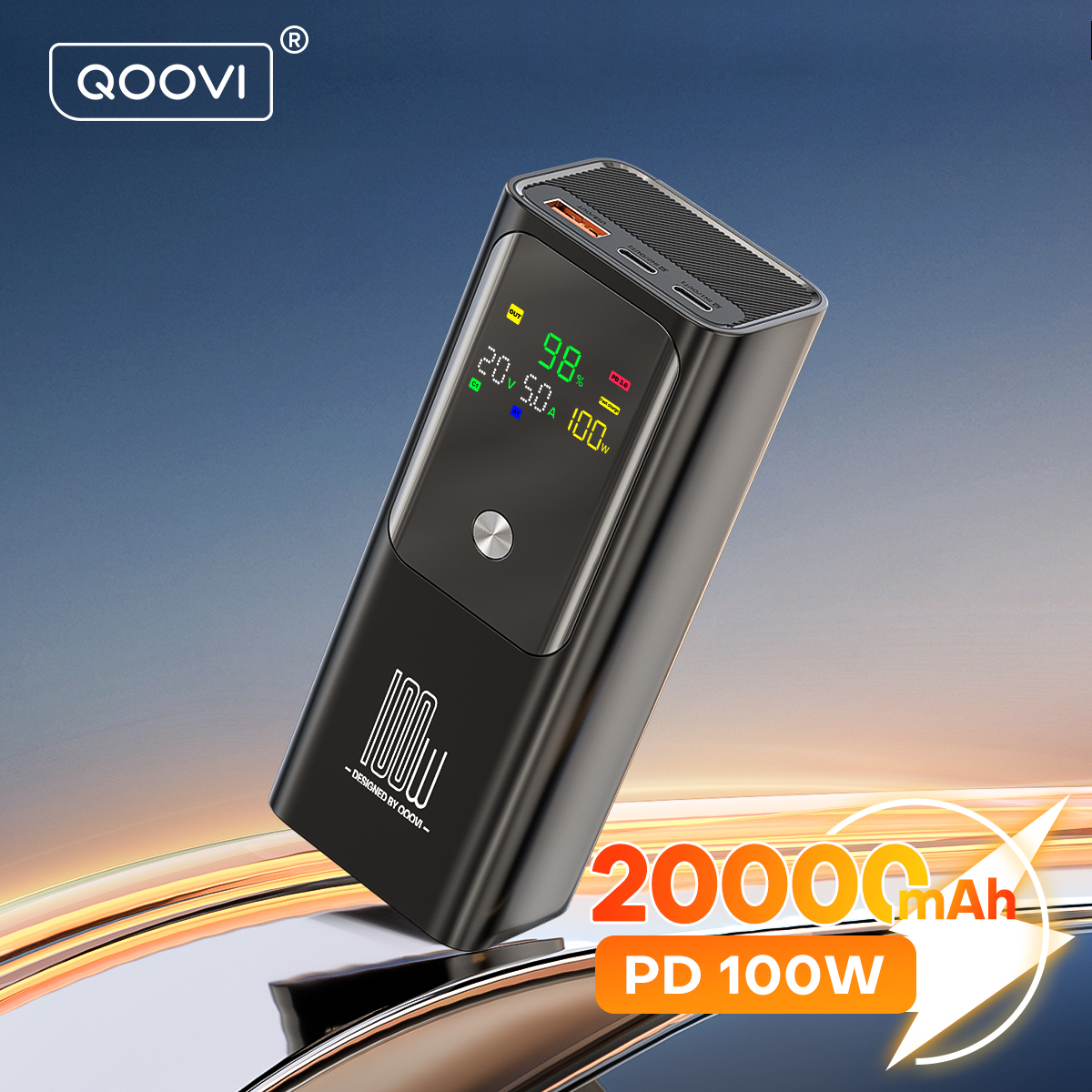 QOOVI PD 100W Power Bank 20000 - Portable Charger 20000Mah recensione e prezzo