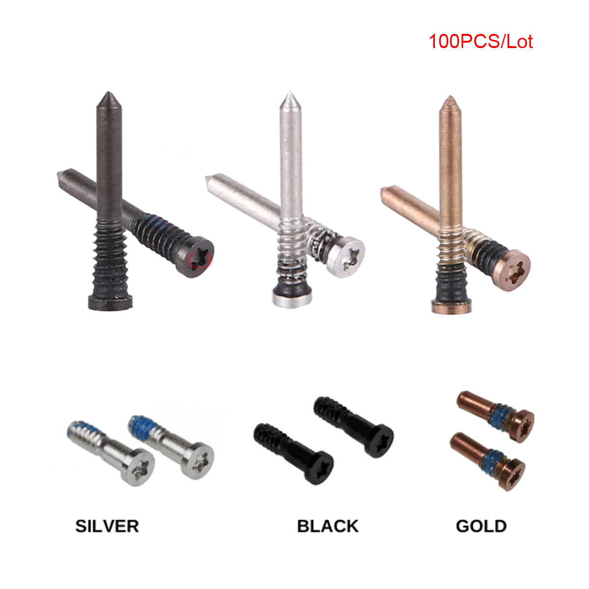 100Pcs Bottom Pentalobe Screws - Phone Accessories Online recensione e prezzo
