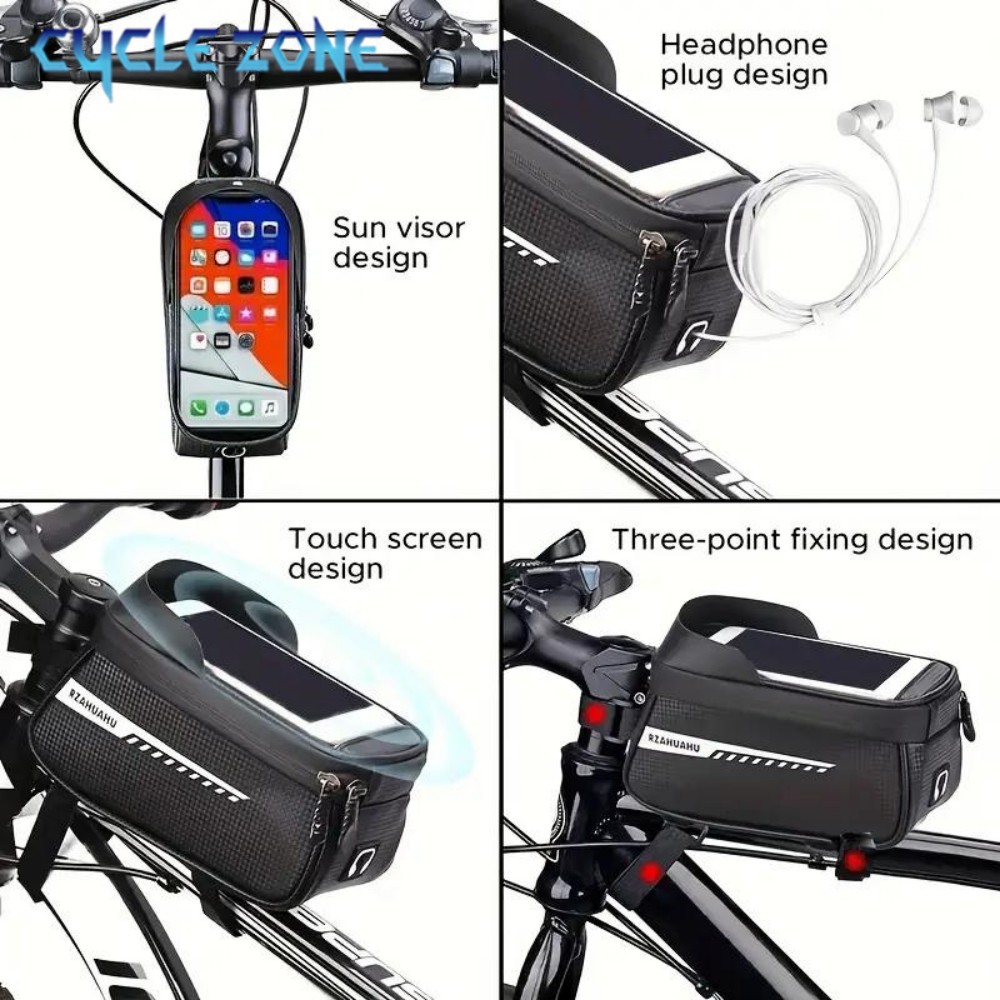Bicycle Front Beam Bag Front T - Phone Zone Accessories & Repair recensione e prezzo