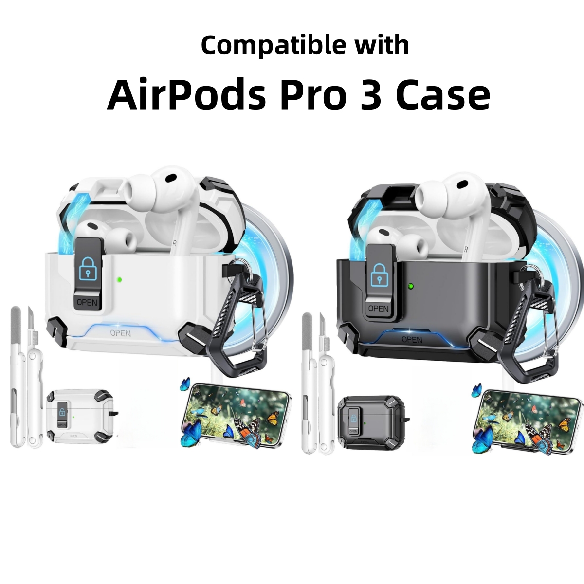 Case for Airpod 3 Pro  (2025)A - Phone Accessories Box Set recensione e prezzo