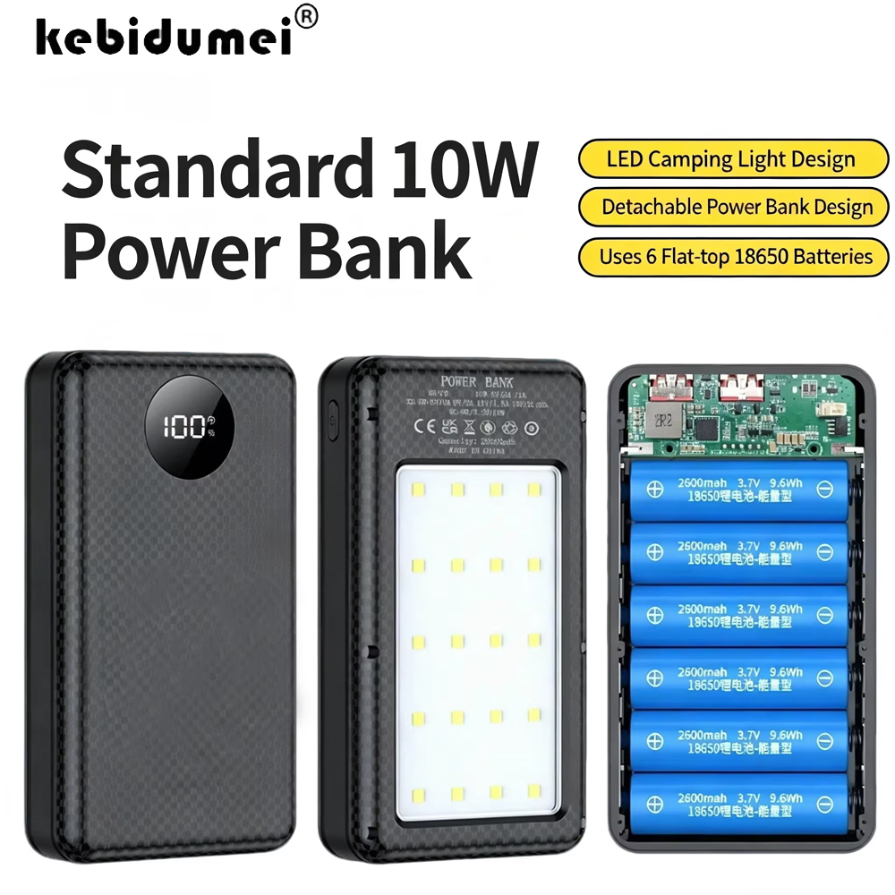 KEBIDUMEI 6*18650 20000mAh Pow - Portable Charger 20000Mah recensione e prezzo