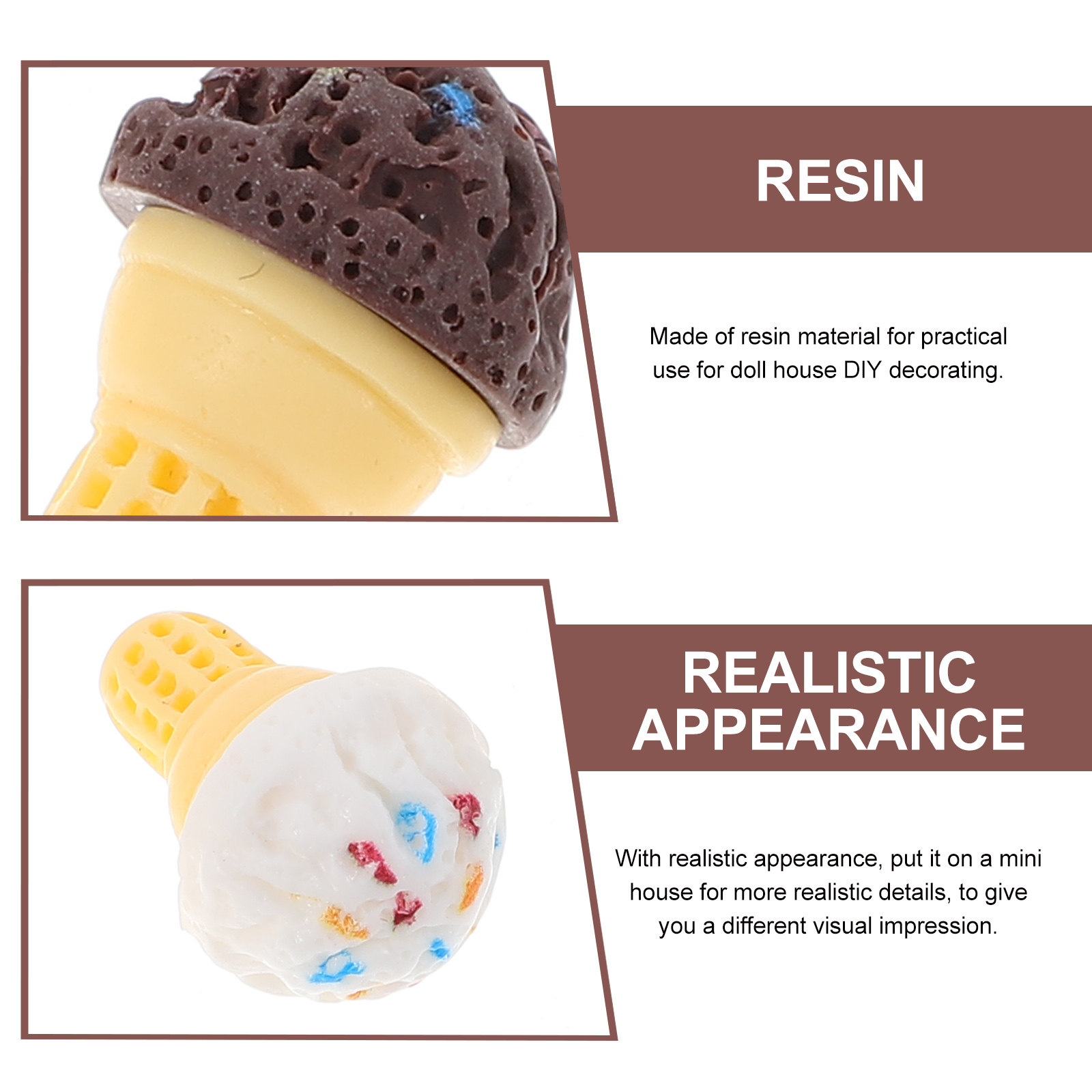 20Pcs Mini House Ice Cream Con - Phone Accessories Europe recensione e prezzo