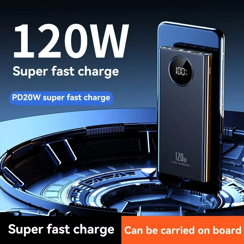 500000mAh Power Bank 120W Supe - Portable Charger 20000Mah recensione e prezzo