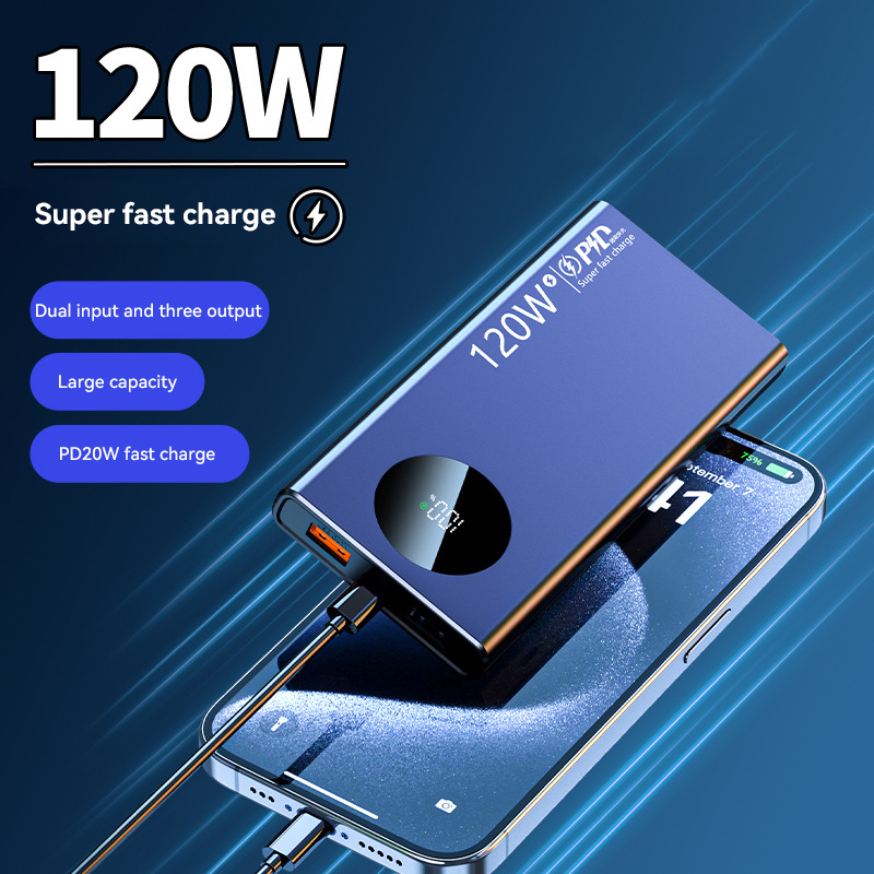 500000mAh Power Bank 120W Supe - Portable Charger 20000Mah recensione e prezzo