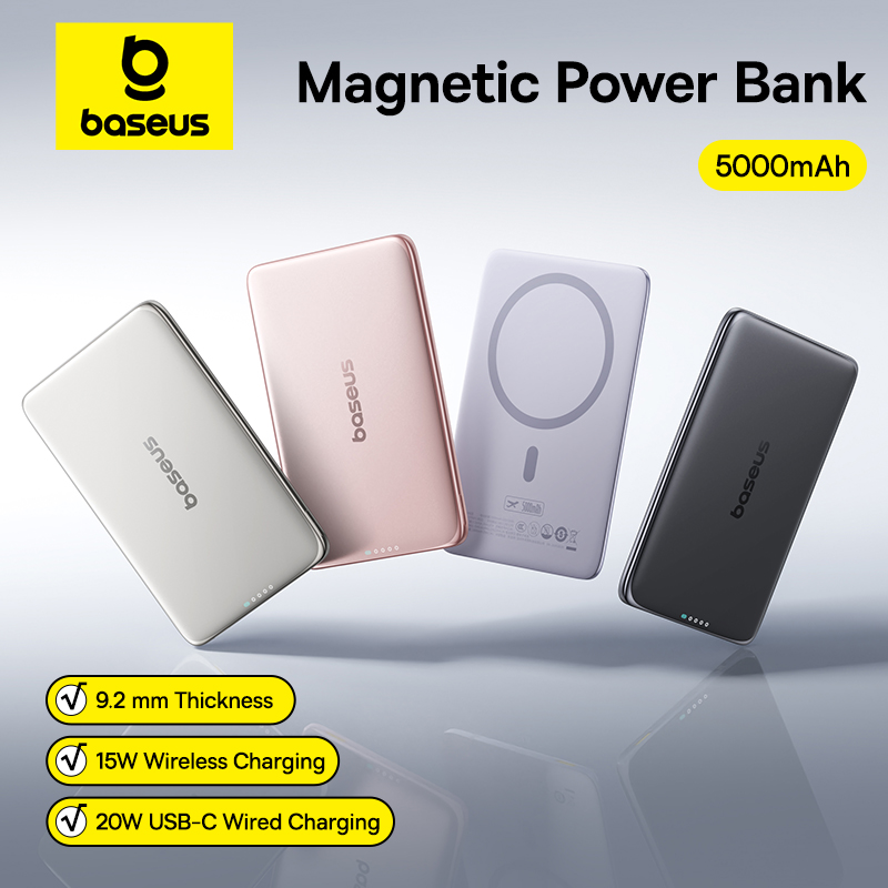 Baseus 5000mAh Magnetic Power  - Portable Charger 20000Mah recensione e prezzo