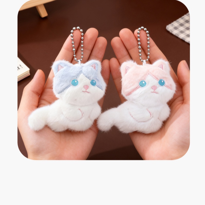  Cute Calico Cat Plush Keychai - Phone Accessories China recensione e prezzo