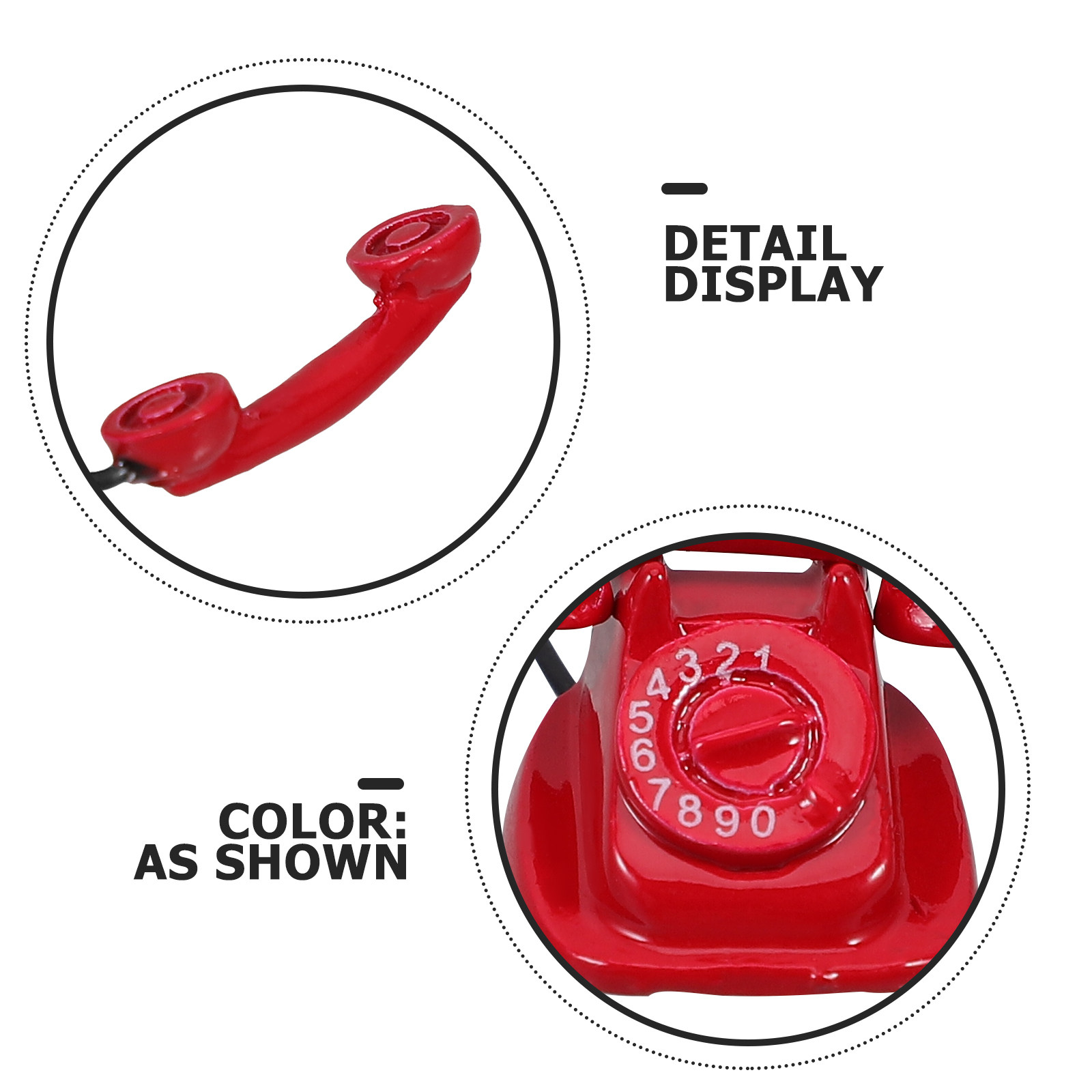 Miniature Vintage Rotary Phone - Phone Accessories Europe recensione e prezzo