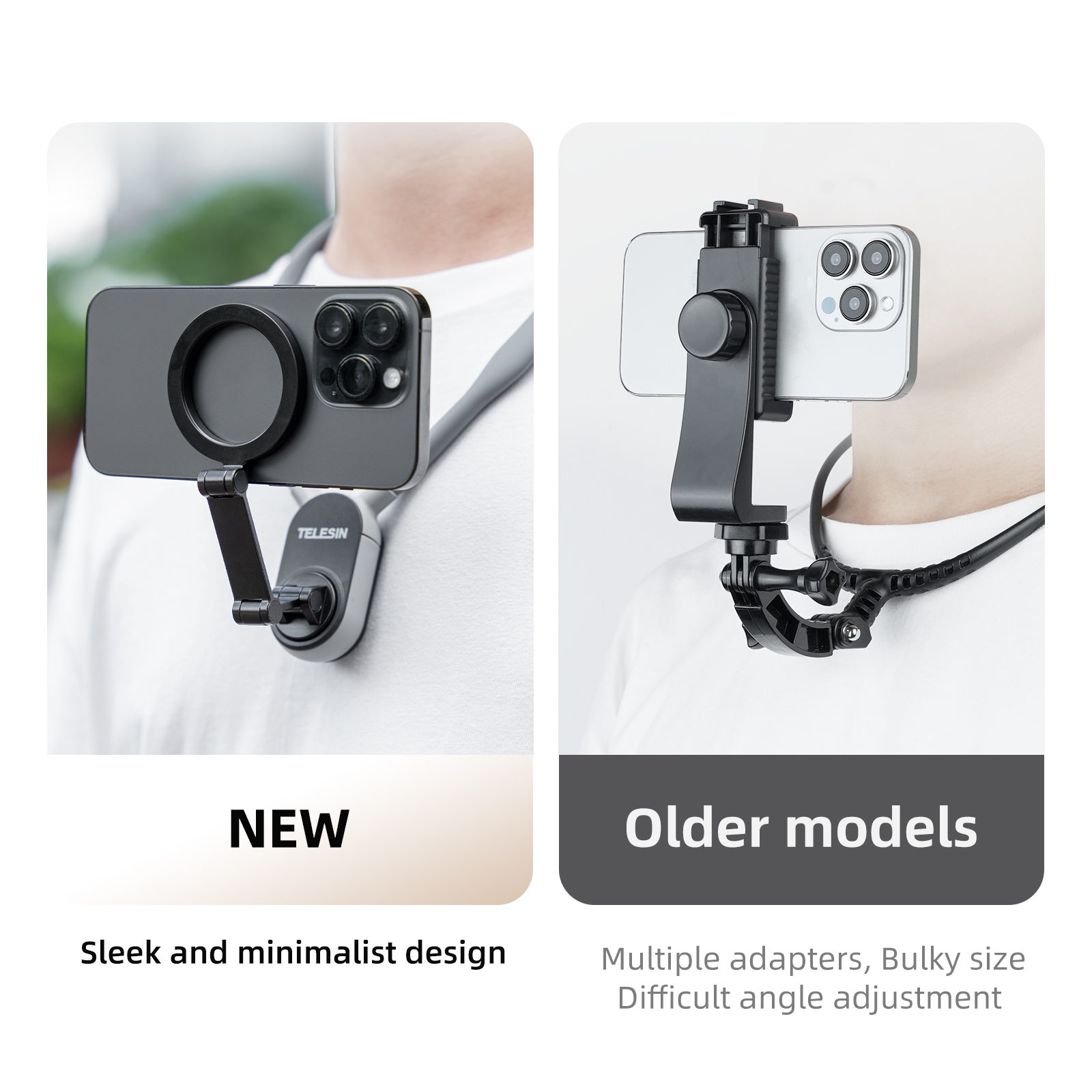 TELESIN Silicone Magnetic Neck - Phone Accessories Online recensione e prezzo