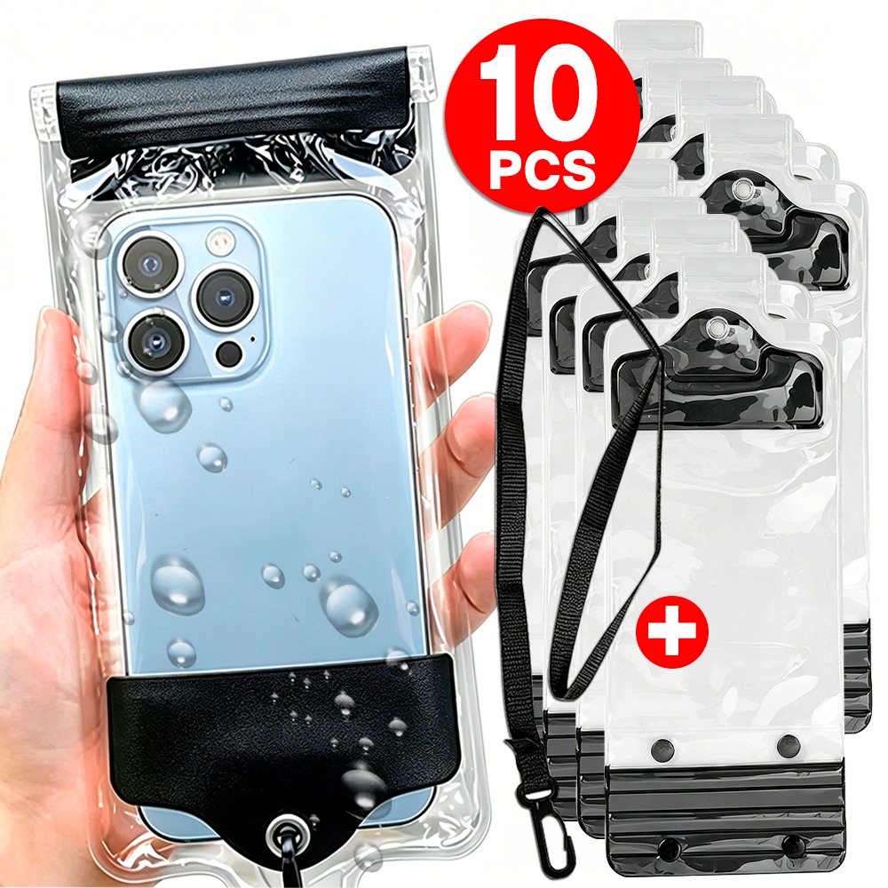 1-10Pcs Universal IPX8 Waterpr - Phone Accessories Box Set recensione e prezzo